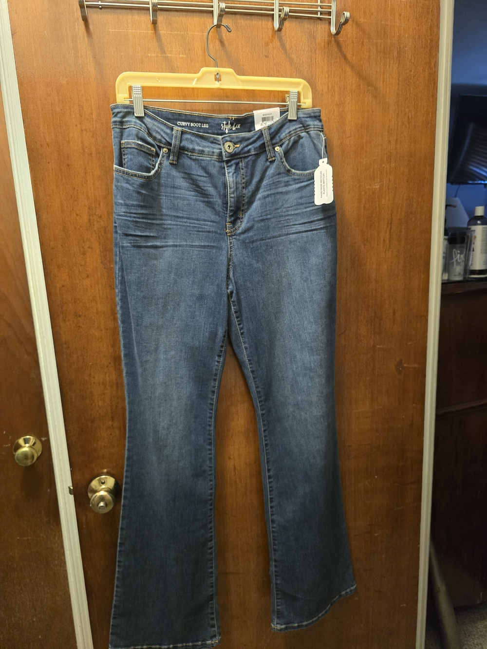 Style & Co. Women's Bootcut Jeans in Blue Wash